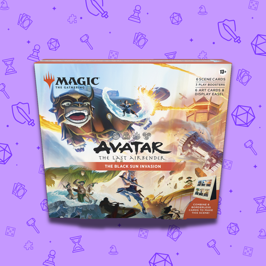 MAGIC THE GATHERING AVATAR: THE LAST AIRBENDER THE BLACK SUN INVASION SCENE BOX