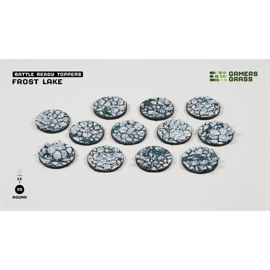 GAMER'S GRASS BATTLE READY BASE TOPPERS - FROST LAKE