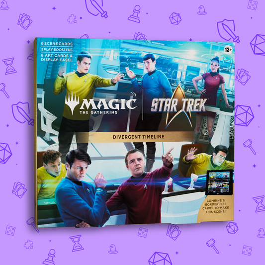 MAGIC THE GATHERING STAR TREK DIVERGENT TIMELINES SCENE BOX PREORDER