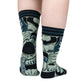 TOO COOL FOR FLOSSING CREW SOCKS BY FOOTCLOTHES