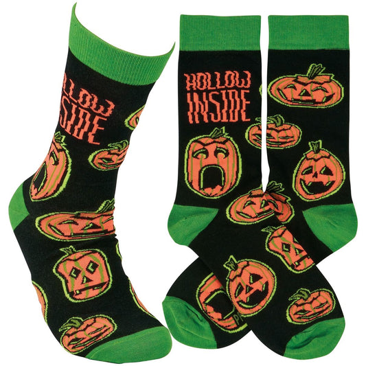 HALLOW INSIDE JACK-O-LANTERN SOCKS