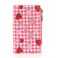 STRAWBERRY GINGHAM WALLET