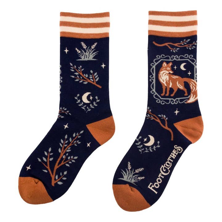 THE FOX CREW SOCKS BY FOOTCLOTHES