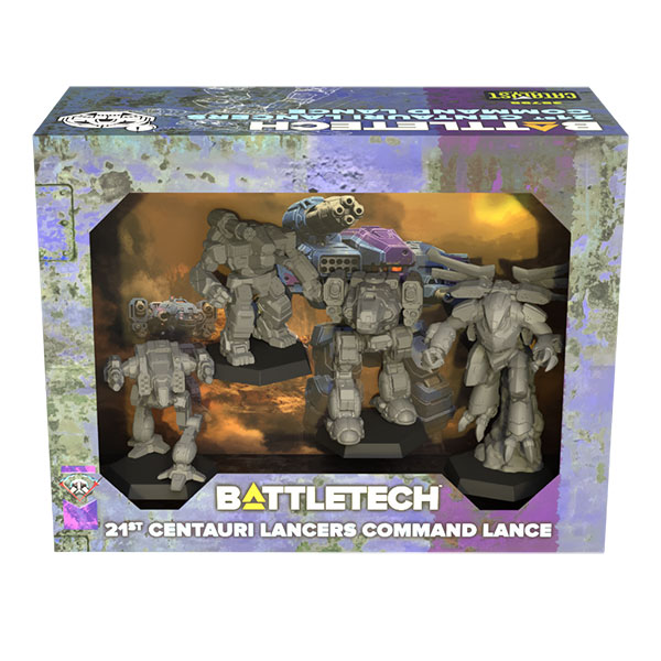 BATTLETECH: 21ST CENTAURI LANCERS COMMAND LANCE
