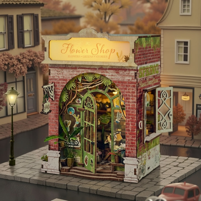 FLOWER SHOP DIY BOOK NOOK