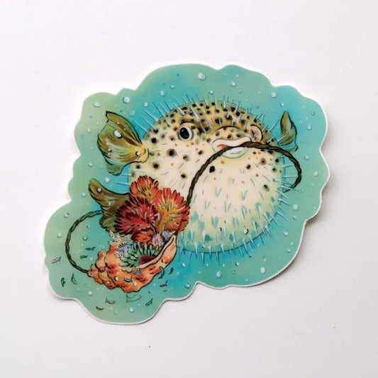 PUFFERFISH STICKER
