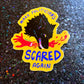 MAKE POLITICIANS SCARED AGAIN VINYL STICKER