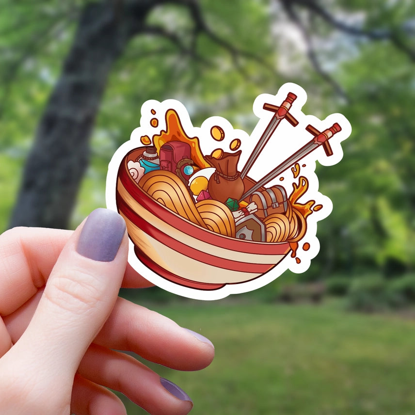 ADVENTURE RAMEN STICKER