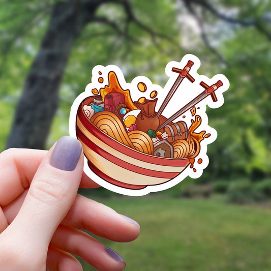 ADVENTURE RAMEN STICKER