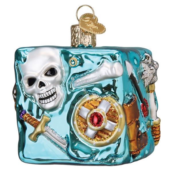 D&D GELATINOUS CUBE GLASS HOLIDAY ORNAMENT