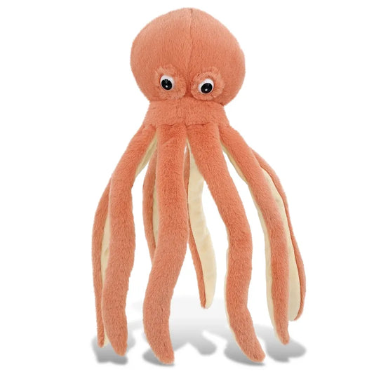 ORANGE OCTOPUS PLUSH