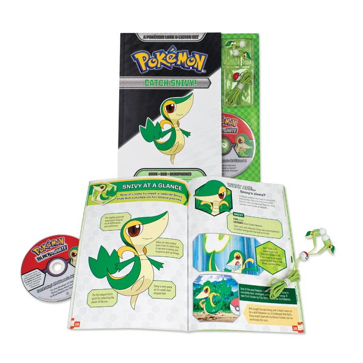 POKEMON: CATCH SNIVY! LOOK AND LISTEN SET