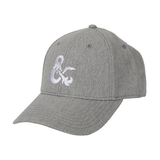 DUNGEONS & DRAGONS EMBROIDERED LOGO GRAY HAT