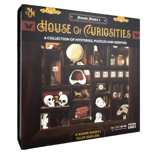 MADAME MEDORA'S HOUSE OF CURIOSITIES ESCAPE ROOM BOARD GAME