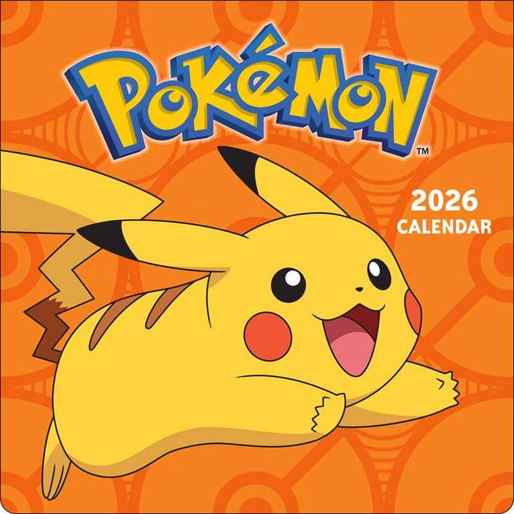 POKEMON 2026 WALL CALENDAR