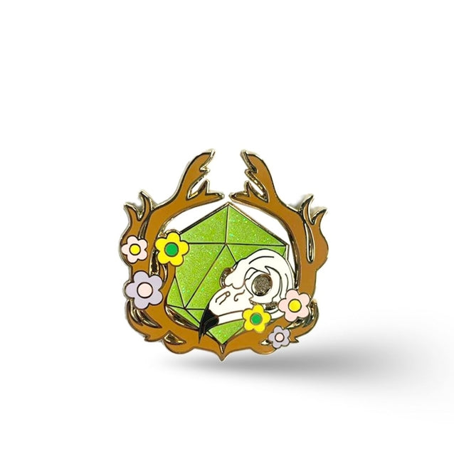 DRUID ENAMEL PIN D&D