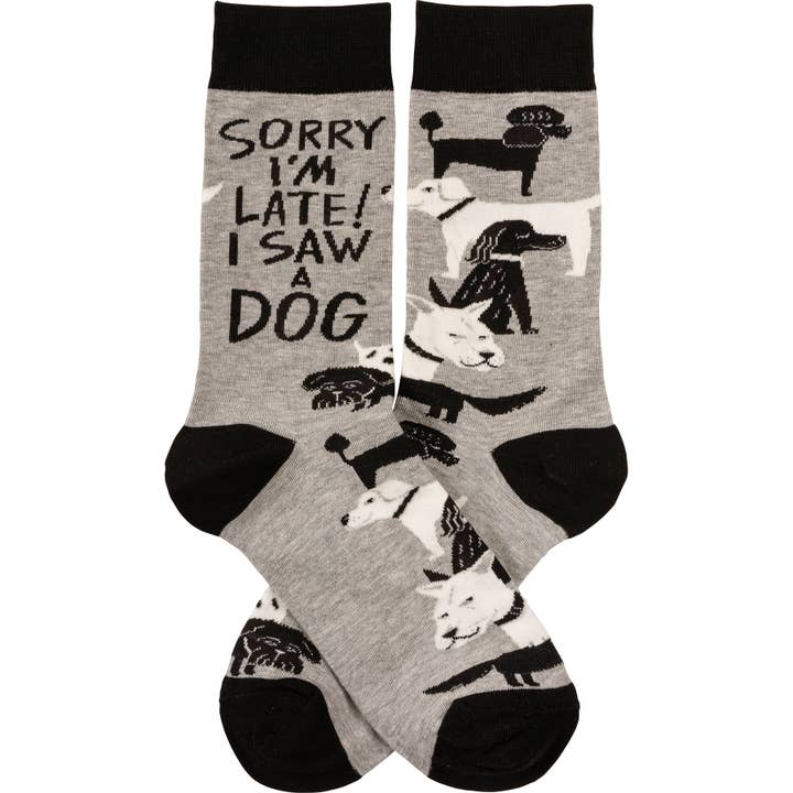 SAW A DOG SOCKS