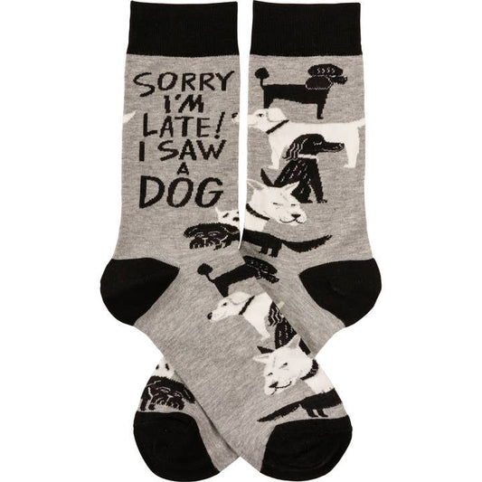 SAW A DOG SOCKS