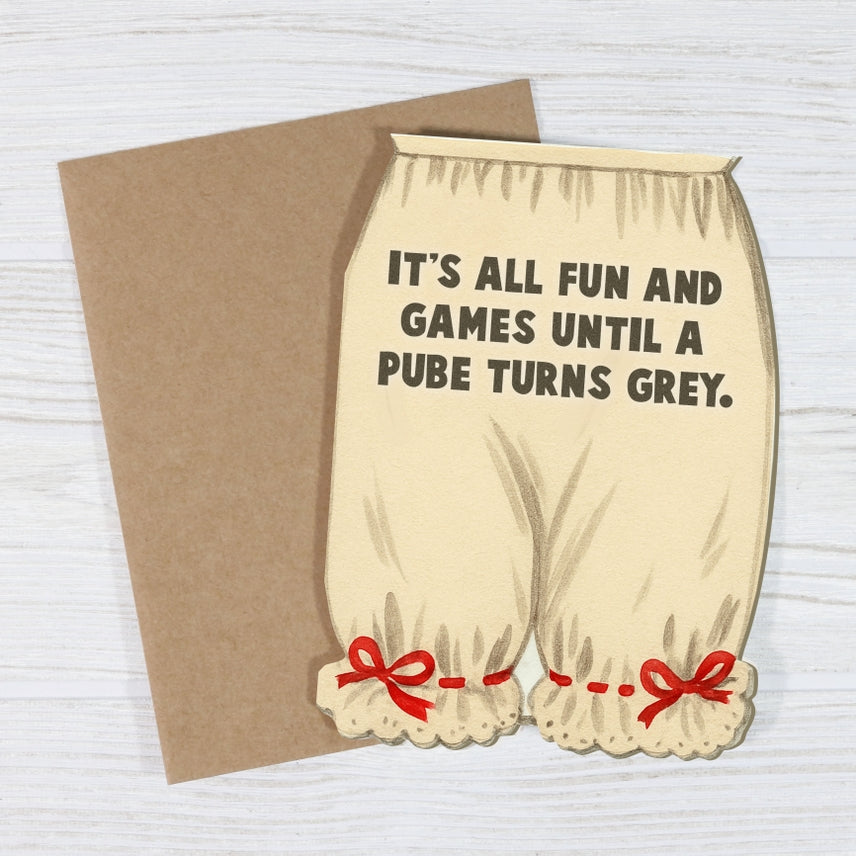 IT'S ALL FUN AND GAMES BIRTHDAY CARD