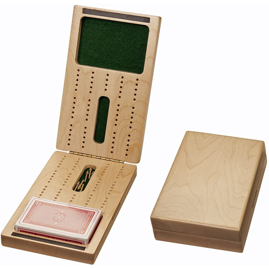 FOLDING CRIBBAGE WITH CARDS
