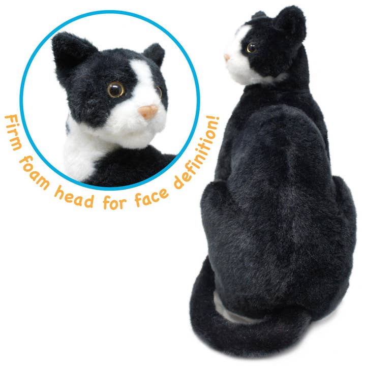 TUXEDO CAT PLUSH