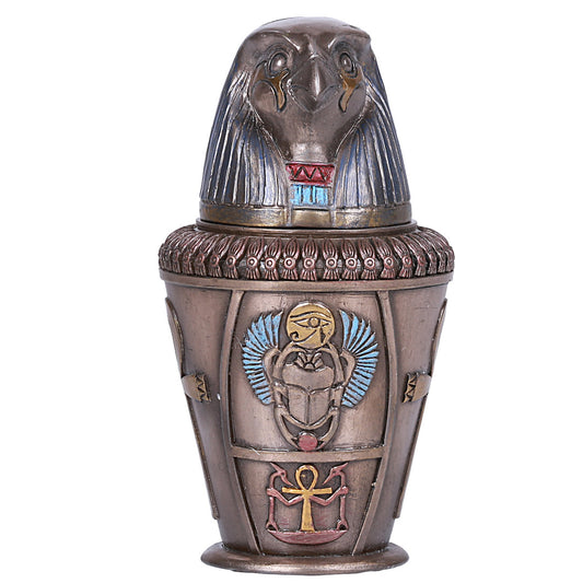 EGYPTIAN CANOPIC JAR QEBEHSENUF