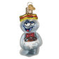BOO BERRY GLASS HOLIDAY ORNAMENT