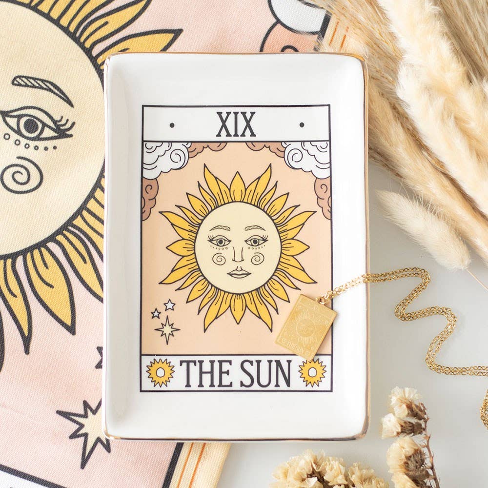 THE SUN TAROT TRINKET DISH