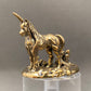 MINIATURE BRASS UNICORN