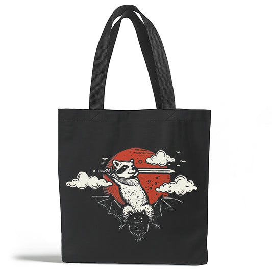 ADVENTURE RACCOON RPG TOTE BAG