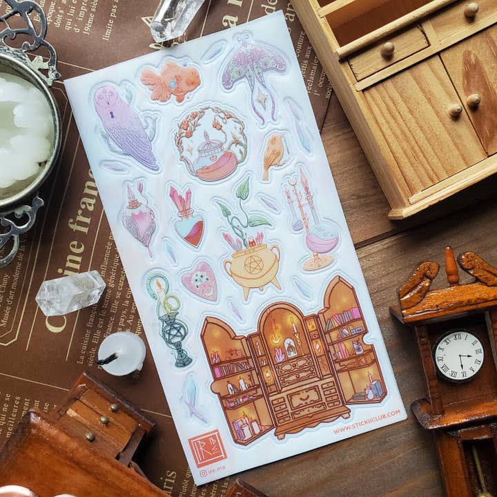 MAGIC STUDY STICKER SHEET