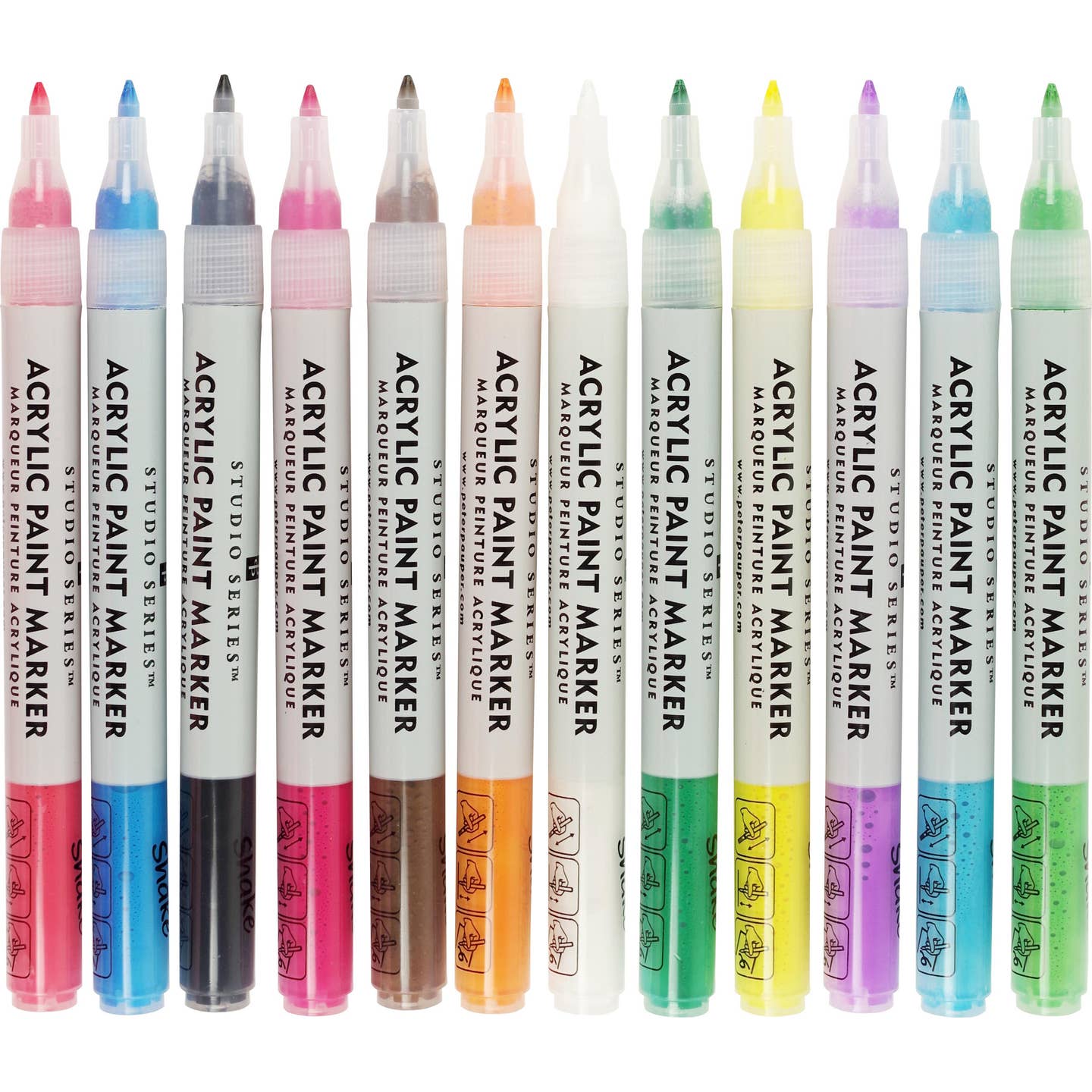 ACRYLIC PAINT MARKER SET