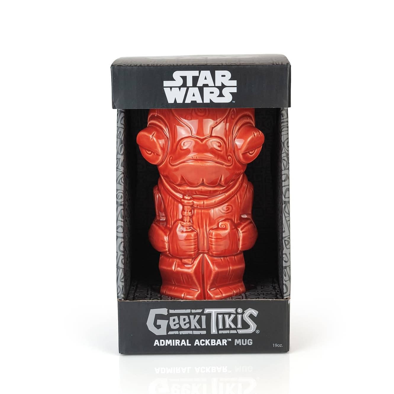 STAR WARS ADMIRAL ACKBAR TIKI MUG BY GEEKI TIKIS