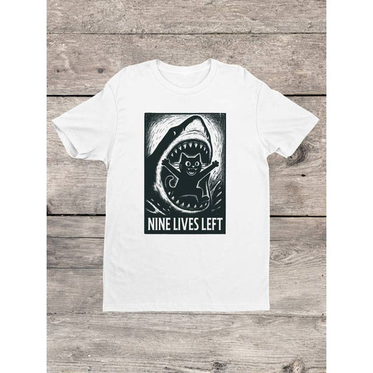 CAT VS SHARK T-SHIRT