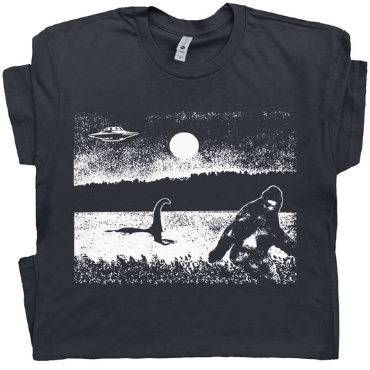 BIGFOOT ALIEN CHESAPEAKE BAY MONSTER T-SHIRT