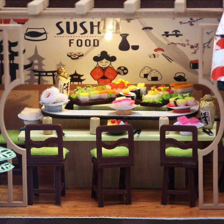 SUSHI HOUSE: DIY MINIATURE HOUSE KIT