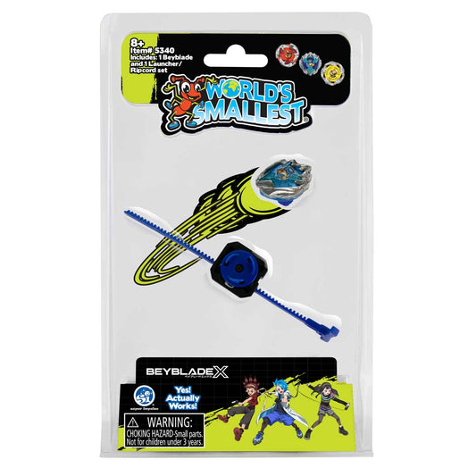 WORLD'S SMALLEST BEYBLADE X SET