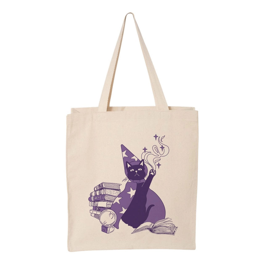 WIZARD CAT TOTE BAG