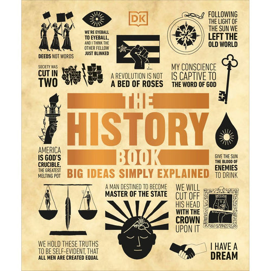 THE HISTORY BOOK: BIG IDEAS SIMPLY EXPLAINED BY DK