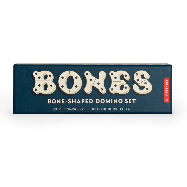 BONES! A SPOOKTACULAR BONE SHAPED DOMINO SET