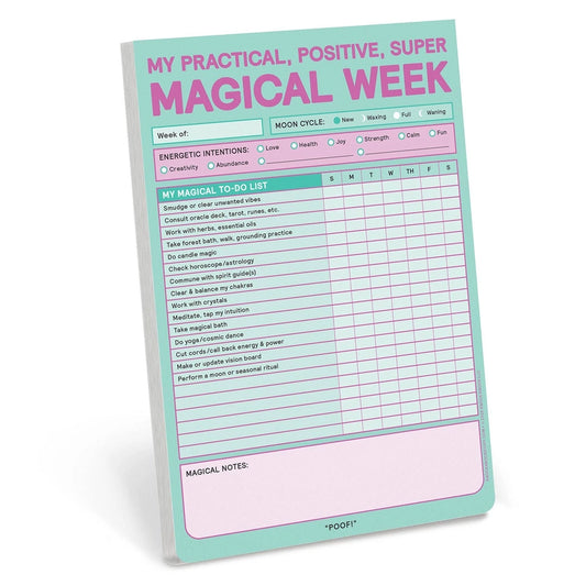 MAGICAL WEEK NOTEPAD