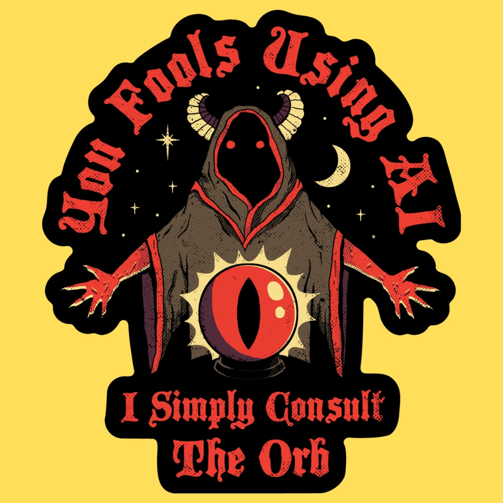 CONSULT THE ORB STICKER