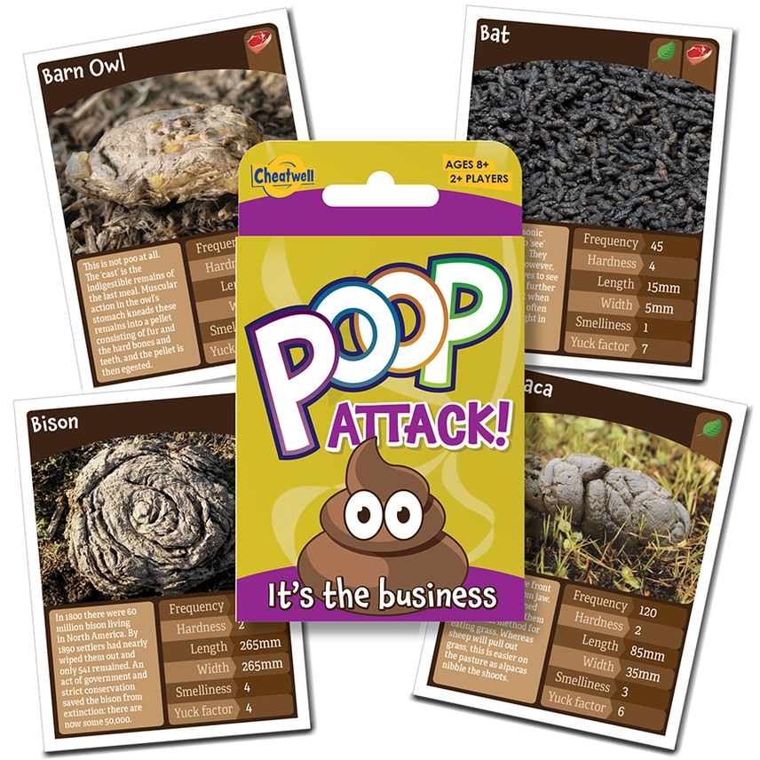 POOP ATTACK! CARD GAME