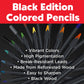 FABER-CASTELL SUPER SOFT COLOR PENCIL SET: BLACK EDITION