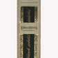 THE LORD OF THE RINGS THE ONE RING INSCRIPTION LEATHER BOOKMARK