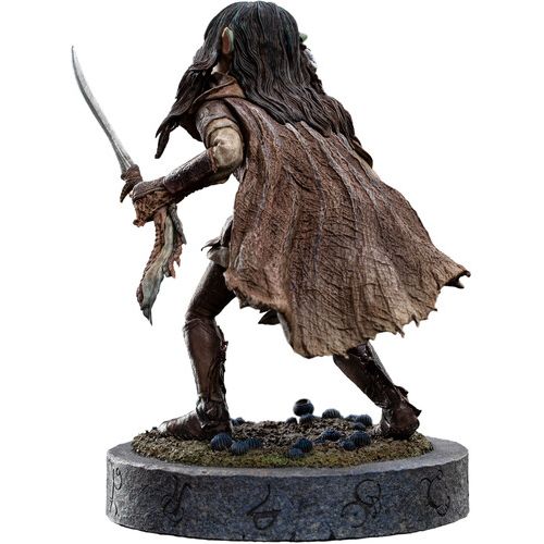 THE DARK CRYSTAL : AGE OF RESISTANCE RIAN THE GELFLING POLYSTONE STATUE