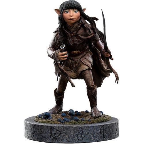 THE DARK CRYSTAL : AGE OF RESISTANCE RIAN THE GELFLING POLYSTONE STATUE