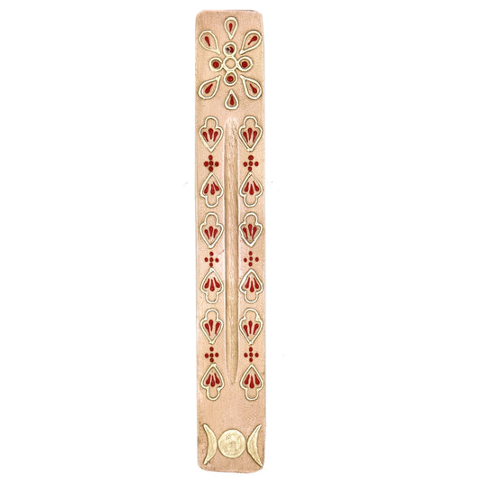 BEIGE HENNA INCENSE HOLDER