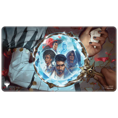 MURDERS AT KARLOV MANOR KEY ART HOLOFOIL PLAYMAT