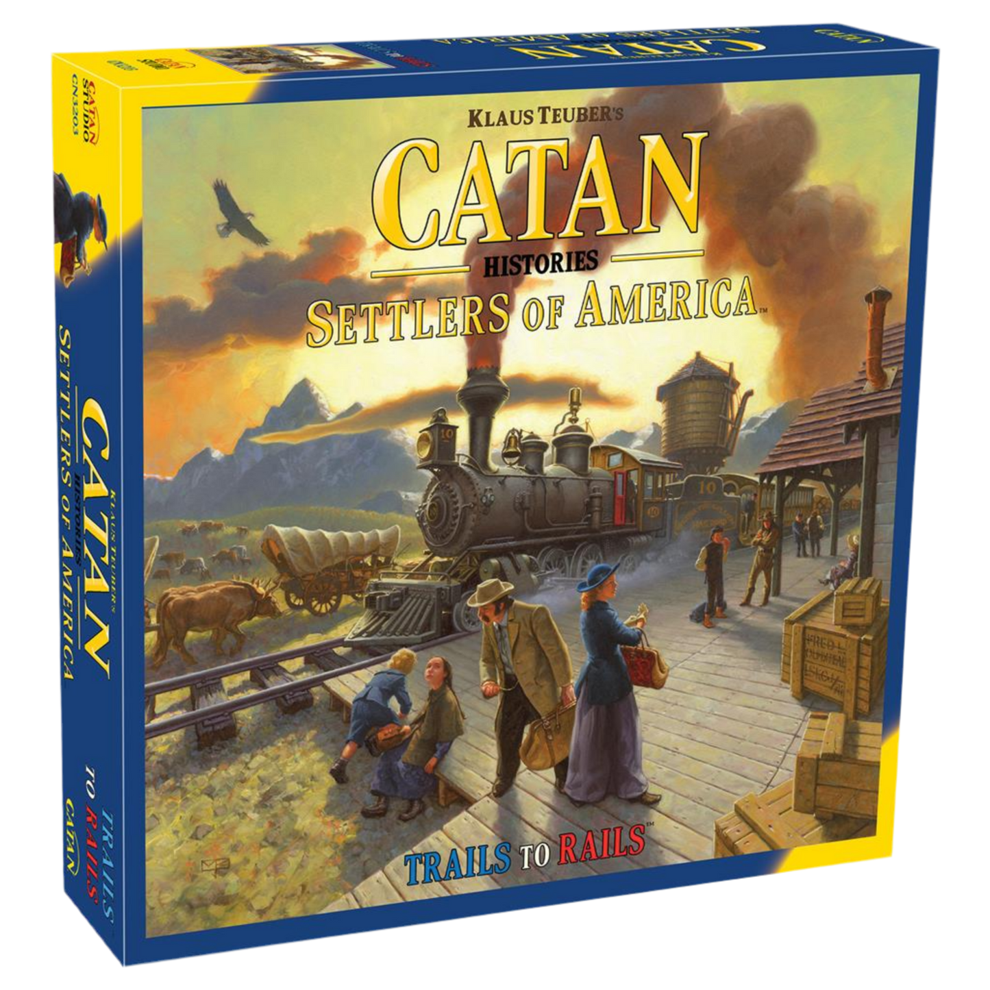 CATAN HISTORIES SETTLERS OF AMERICA TRAILS TO RAILS